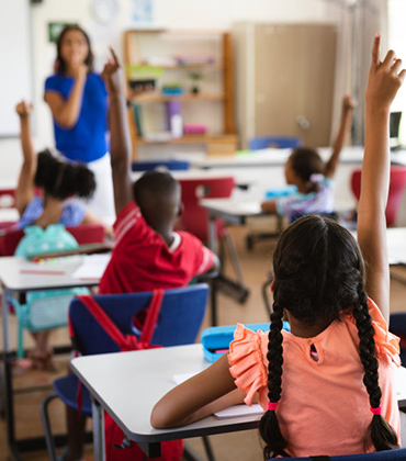 Kids in classroom